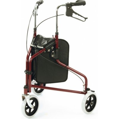 DMA Tříkolové chodítko bovdenové 2320 Barva: vínová – Zbozi.Blesk.cz