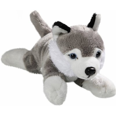 Carl Dick Husky ležící pes cca pouze délka těla cca 22 cm 17 cm – Zbozi.Blesk.cz