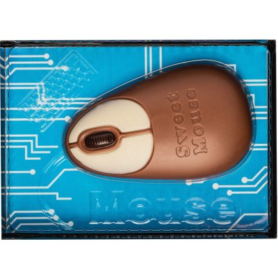 Weibler čokoládová počítačová myš 60 g – Zboží Mobilmania