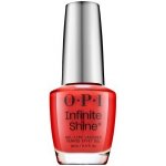 OPI Infinite Shine Lacquer ak na nehty s gelovým efektem Knock 'Em Red 15 ml – Zboží Dáma