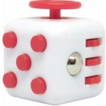 Fidget Cube antistresová kostka černý červený – Zboží Dáma