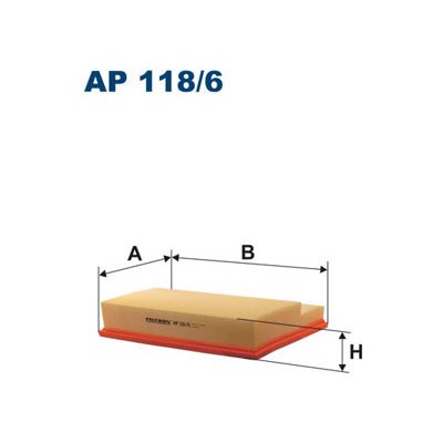 Vzduchový filtr FILTRON AP118/6 – Hledejceny.cz