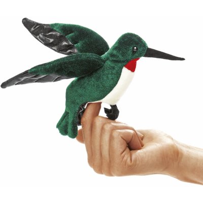 Folkmanis Kolibřík mini maňásek na prst – Zboží Mobilmania