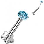 Šperky4U Push In piercing do brady ucha titan TIT1170-AB – Zbozi.Blesk.cz