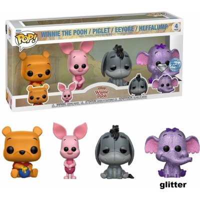 Funko Pop! 4 Pack Disney Winnie the Pooh Piglet Eeyore Heffalump – Hledejceny.cz