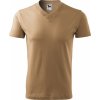 Pánské Tričko Malfini V-neck 102 písková