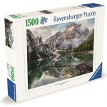 Ravensburger Jezero Braies Itálie 1500 dílků – Zboží Mobilmania