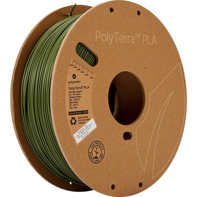 Polymaker PolyTerra PLA 1.75mm Army Dark Green 1kg – Zboží Mobilmania