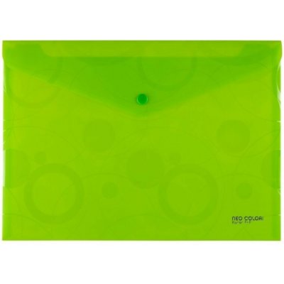 Obálka s drukem A5 - NEO COLORI zelená – Hledejceny.cz