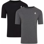 Reebok pánské triko 2 kusy černá – Sleviste.cz
