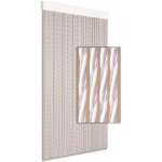 Závěs do dveří DARA 90x210 cm bílý – Hledejceny.cz