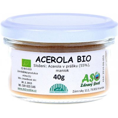 ASO Zdravý život Acerola BIO 40 g – Hledejceny.cz