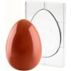 Pečicí forma Martellato Polykarbonátová forma na polovinu čokoládového vejce 1 ksx260g 121x175 mm 20U175N Half Egg Moulds