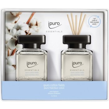 Ipuro Aroma difuzér Essentials Cotton Fields 2 x 50 ml