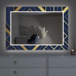 Artalo LED zrcadlo s dekorem D7 50 x 50 cm – Hledejceny.cz
