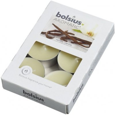 Bolsius aromatic Vanilla 6ks – Zbozi.Blesk.cz