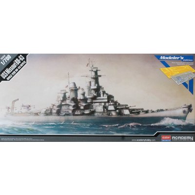 Academy USS Missouri BB 63 Modelers Edition 1:700 – Zboží Mobilmania