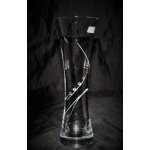 LsG-Crystal Váza skleněná vázička 4 x Swarovski krystal broušené ryté dekor Karla A-932 24mm 1 Ks. – Zboží Mobilmania