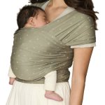 ErgoBaby AURA WRAP Olive Diamonds – Zboží Dáma
