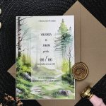 Svatební oznámení Les 2 – Zboží Dáma