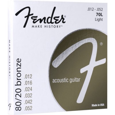 Fender Bronze Acoustic Strings 12-52