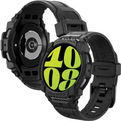 Spigen Rugged Armor Pro, matte black - Samsung Galaxy Watch7 44mm ACS08338 – Sleviste.cz