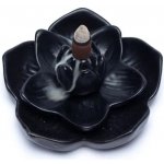 Ancient Wisdom Stojánek pro vonné kužely s tekoucím kouřem Lotos cca 12 cm – Zboží Mobilmania