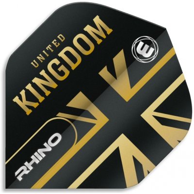 Winmau Rhino Black & Gold Flag United Kingdom – Zboží Dáma