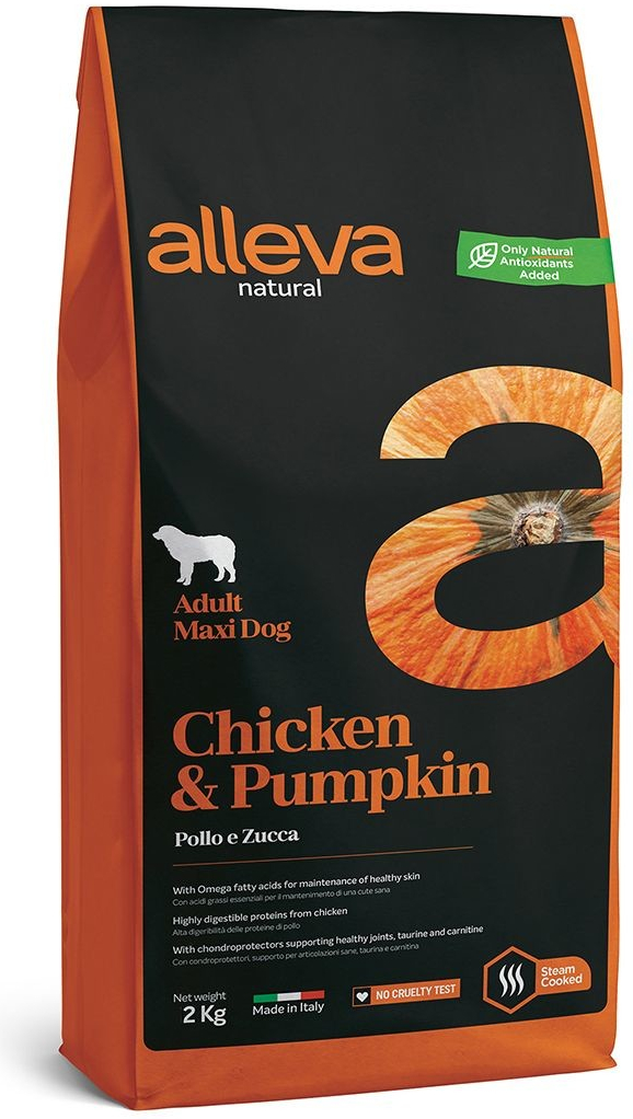 Alleva Natural Adult Maxi Chicken and Pumpkin 2 kg