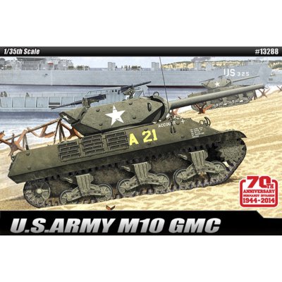 Academy Model Kit M10 GMC Wolverine US Army Anniv.70 Normandy Invasion 1944 13288 1:35