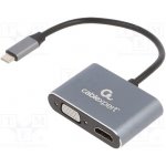 Gembird A-USB3C-HDMIVGA-01 – Zboží Živě