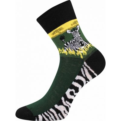 Ponožky Safari zelená