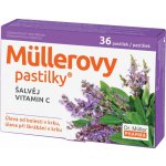 Dr. Müller Müllerovy pastilky se šalvějí a vitaminem C 36 pastilek – Hledejceny.cz