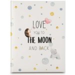 HAMA Deník miminka TO THE MOON 22 x 29 cm – Zboží Živě