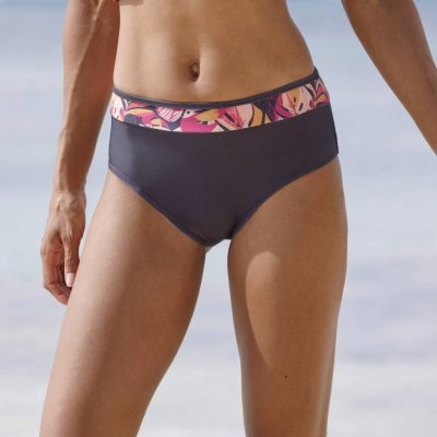 Plavkové kalhotky maxi Baracoa šedá oranžová – Zboží Mobilmania