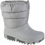 Crocs Classic Neo Puff Boot K Lgr Dětské sněhule béžová – Hledejceny.cz