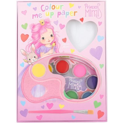 Princess Mimi, 3501228, omalovánky s barvami a štětcem, Mimi a přátelé – Sleviste.cz