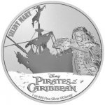 New Zealand Mint stříbrná mince Piráti z Karibiku Tichá Máří 2022 1 oz