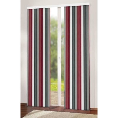 Závěs dekorační, Oxy Duha 150 cm, červenošedá 150 cm – Hledejceny.cz