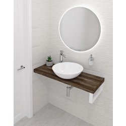 Sapho Avice deska 230 x 36 cm dub tmavý AV23611