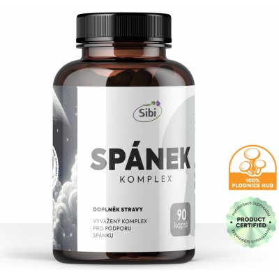 Sibi Spánek komplex houbové extrakty 90 kapslí – Hledejceny.cz