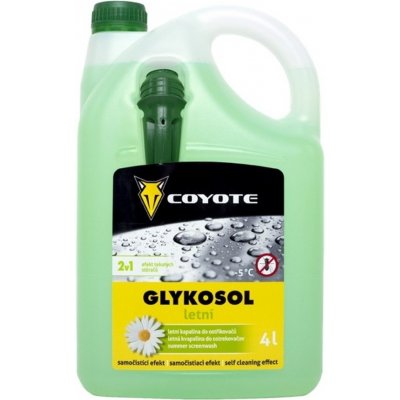 Coyote Glykosol letní kapalina do ostřikovačů -5°C 2 v 1 4 l – Zbozi.Blesk.cz