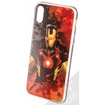 Pouzdro Marvel Iron Man 003 TPU ochranné silikonové s motivem Apple iPhone X iPhone XS oranžové – Zbozi.Blesk.cz