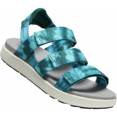 Keen dámské sandály Elle Strappy Women Seamoss Tie Dye/Star White – Zboží Mobilmania