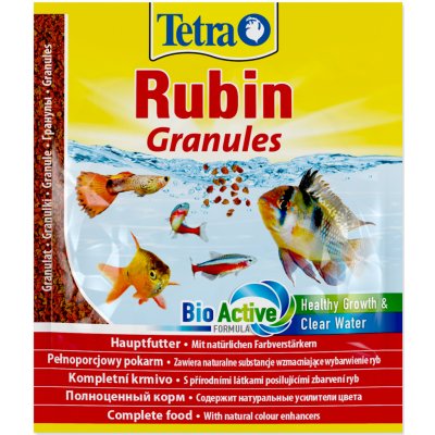 Tetra Rubin granules sáček 15 g – Zbozi.Blesk.cz