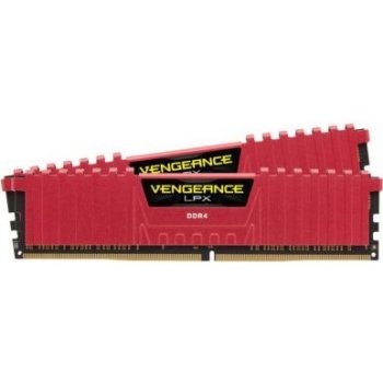 Corsair Vengeance LPX Red DDR4 16GB (2x8GB) 3000MHz CL15 CMK16GX4M2B3000C15R