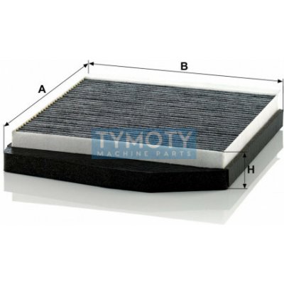 MANN CUK 2855/1 kabinový (pylový) filtr – Hledejceny.cz