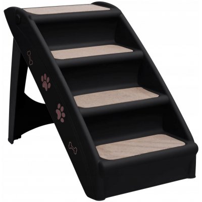 shumee Skládací schůdky pro psy 62 x 40 x 49,5 cm – Sleviste.cz