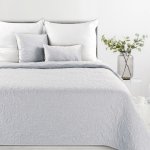 EUROFIRANY přehoz na postel LEN STŘÍBENÝ 170 x 210 cm – Zboží Dáma