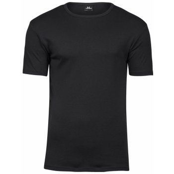 Silné bavlněné tričko Tee Jays Interlock černá